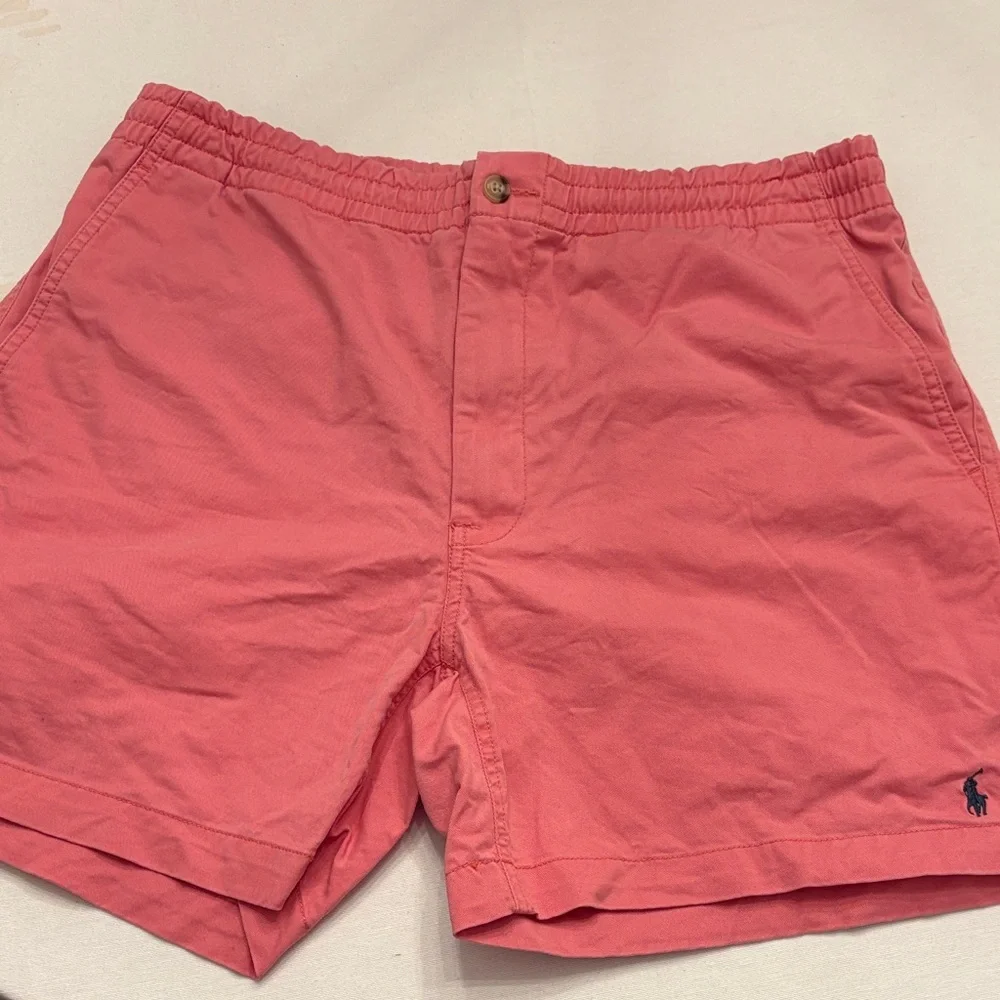 Polo Ralph Lauren Light Pink Classic Fit Shorts - Picture 1 of 7